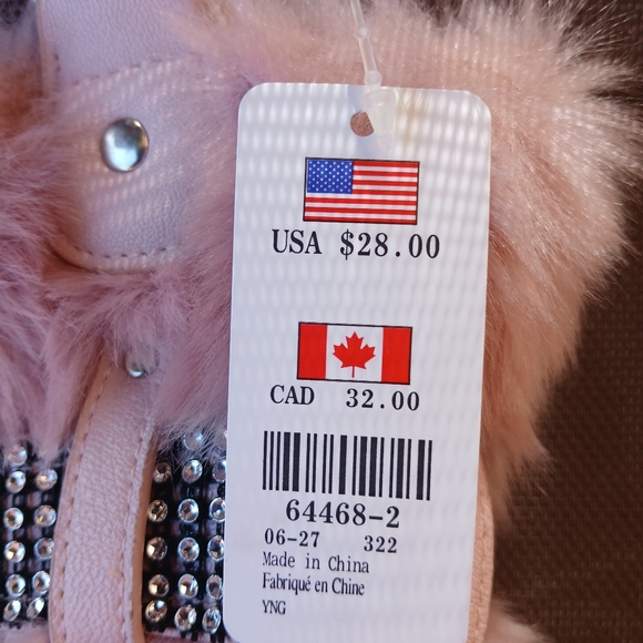 Women's faux fur purse - Picture 6 of 8